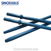 China 7/11/12 Degree H22 Taper Rock Drill Rod for Quarrying