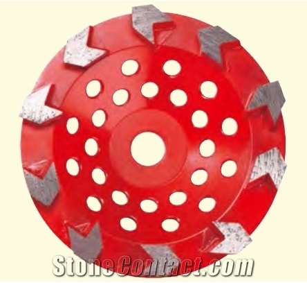 Arrow Cup Wheel For Coating Removing
