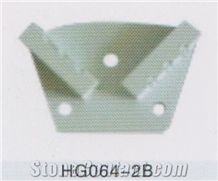 Concrete Polishing Pads Metal Bond Hg064-2B
