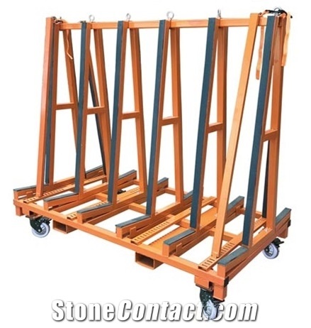 Double-Sided One Stop A-Frame Transport Cart - C