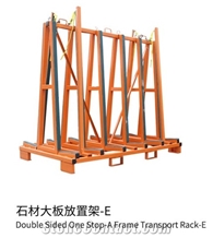 Double-Sided One Stop A-Frame Transport Cart - E