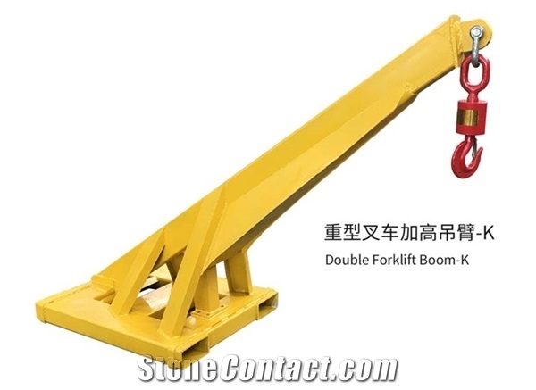 Heavy-Duty Elevated Double Forklift Boom - K