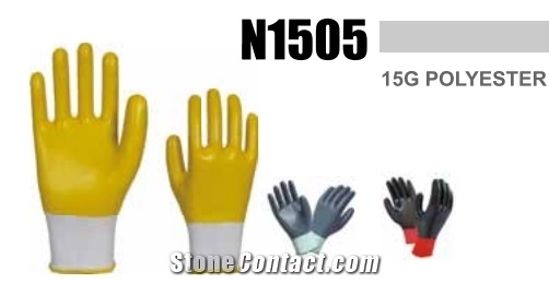 Nitrile Coated Gloves - N1505