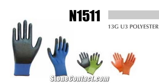 Nitrile Coated Gloves - N1511
