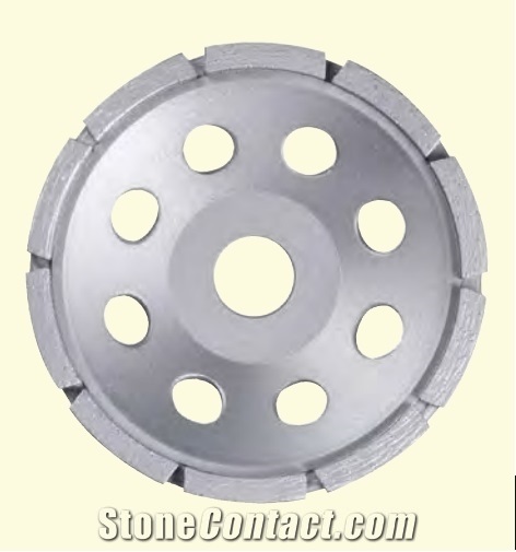 Single Row Sintered Diamond Cup Wheel