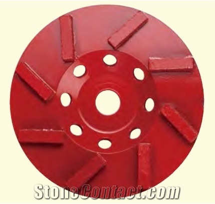 Split Pcd Cup Wheel For Coating Removing