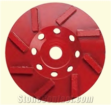 Split Pcd Cup Wheel For Coating Removing