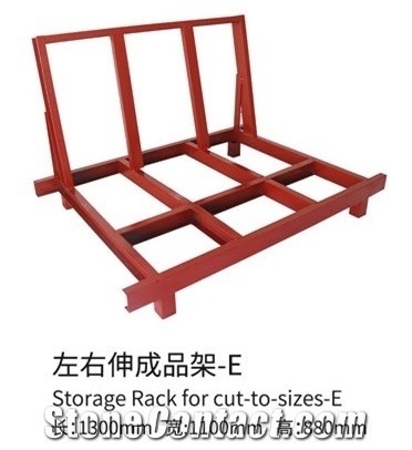 Storage Rack For Cut-To-Sizes - E