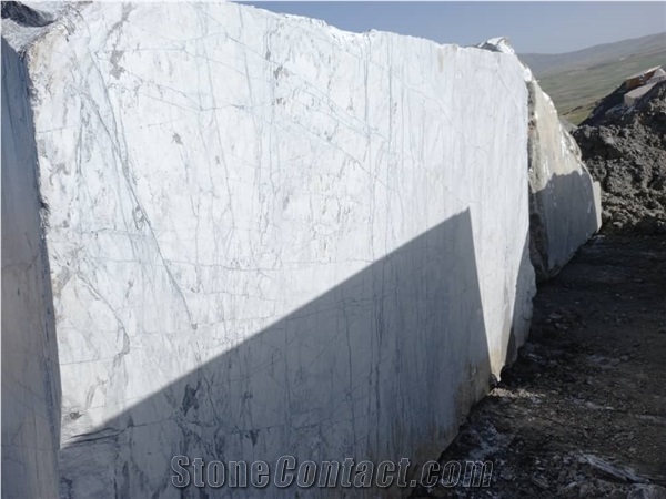 Persian Carrara Marble Blocks, Iran White Marble