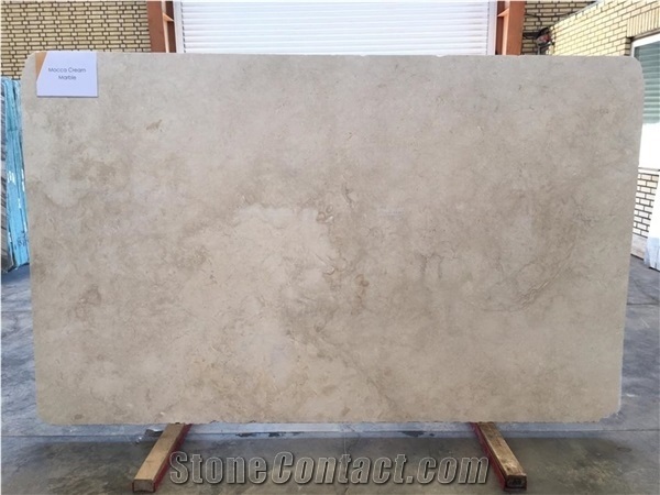 Mocca Cream Marble Slabs