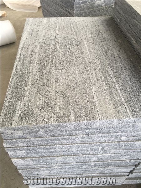 Nero Santiago Tile Granite G302 Tile Ash Grey Granite Tile