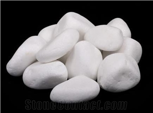 Thassos White Marble Pebbles