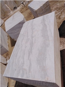 Volakas Pintoura Marble Blocks