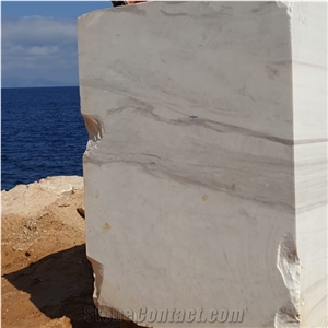 Bianco Dolomiti Marble Blocks