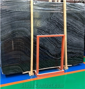 Chinese Black Forest Marble Slabs & Tiles
