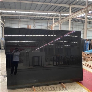 Chinese Pure Black Marble Slabs & Tiles