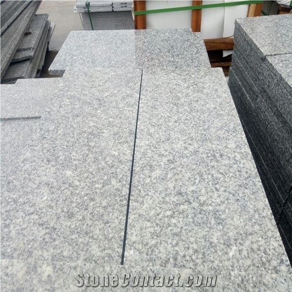 China G602 Light Gray Granite Tiles 60x60 Surface Plate