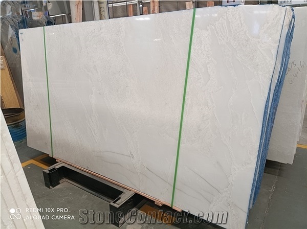 Namibia Cheap Polished Bianco Rhino Marble for Kitchen Cabinet
