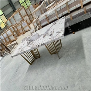 White Color Furniture, Office Table, Dinning Table, Tea Top
