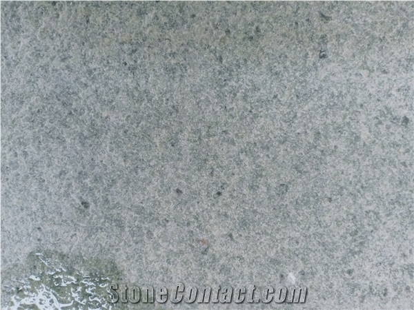Green Granite Flamed and Brushed