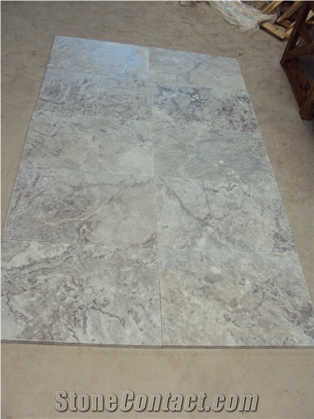 Grey Marble for Swimming Pool Rough Surface with Acid