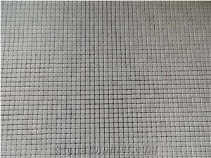 White Marble Mosaic Cw01-R 15x15