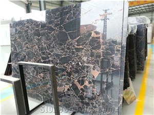 Chinese Nero Black Portoro Marble,Slabs&Tiles