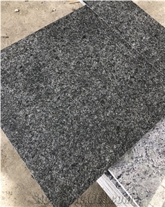 Flamed Black Granite Floor Paver Tiles