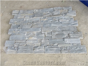 Grey Slate Ashlar Natural Stone Veneer Ledge Loose Stone