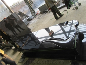 Shanxi Black Headstone,Monument Design,Absolute Black Tombs