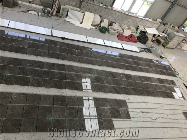 Breccia Paradiso Sicily Gray Marble Polished Flooring Tiles