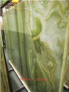 Building Material Natural Luxury Green Onyx Slabs