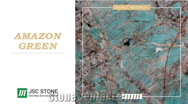 Exotic Stone Amazon Green Quartzite Countertops