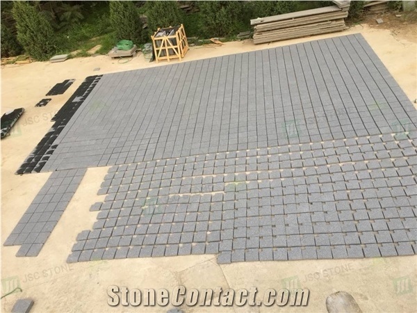 G332 Grey Granite Outdoor Floor Tiles Paving Stone