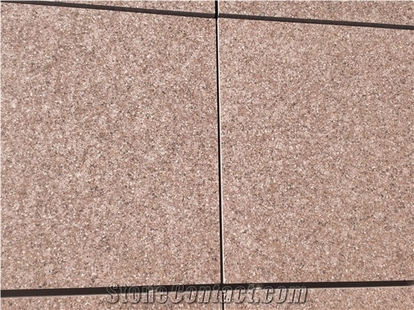G611 Light Brown Granite Polished and Flamed Slabs and Tiles