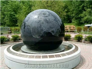Granite Sphere Fountain Rolling Ball for Garden and Plaza