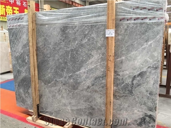Grey Silver Martin Chinese Marble Slabs and Tiles Floor Wall