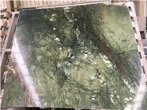 Marble Dandong Green Chinese Verdeming Marble Slabs Tiles