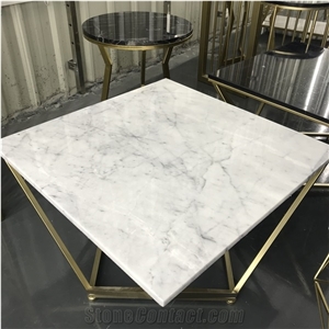 Marble Table Round Rectangle Stone Cafe Tables Design