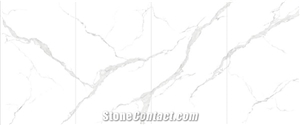 Sintered Stone Engineered Calacatta White Marble Countertop