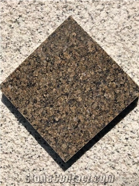Tropic Brown Granite Tiles for Wall Cladding and Flooring