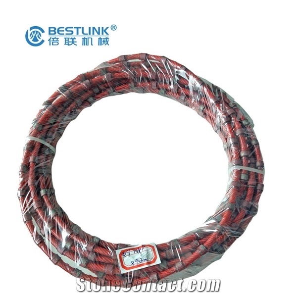 Wet Saw Cutting Diamond Wire for Granite Marble Mining