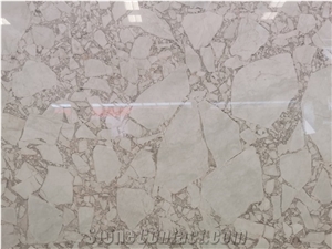 Bvlgari Style White Marble for Interior Design