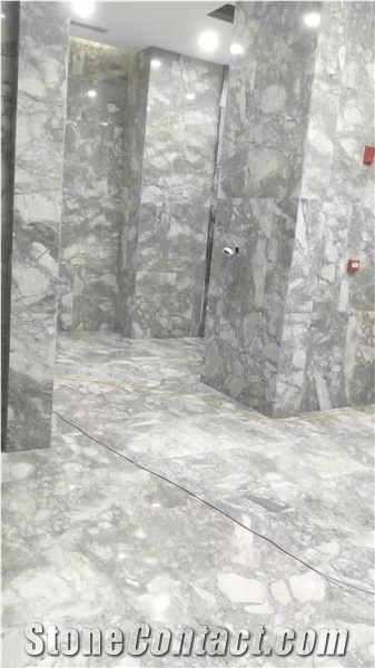 Calacatta Grey Marble Slabs & Tiles