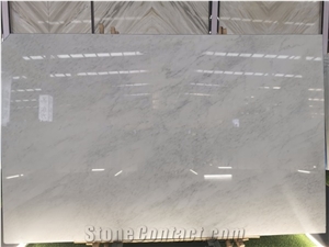 China Eastern White Marble Slab,Similar to Carrara