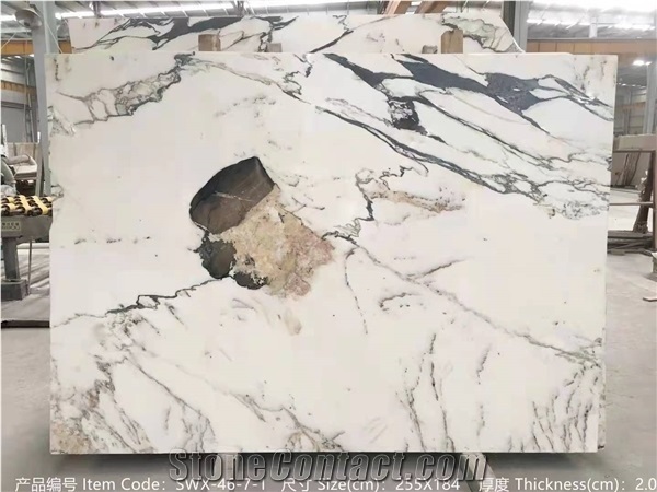 Chinese Calacatta Gold Marble Slabs & Tiles