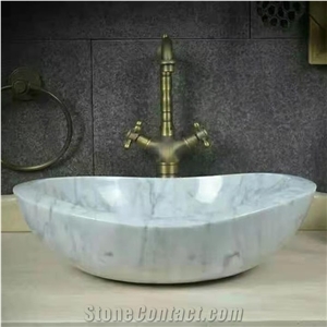 Classical Oval Onyx Wash Bowls for Bathroom