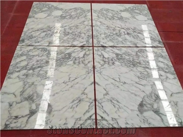 Italy Statuario Snow White Marble Slabs & Tiles