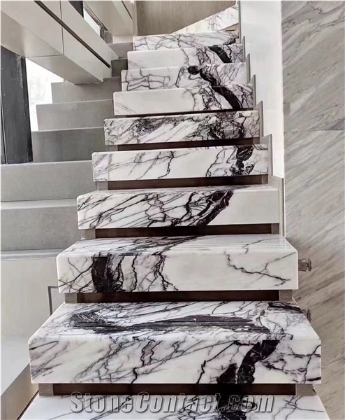 Lilac White Marble for Project