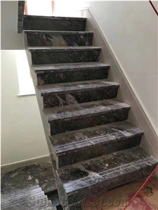 Romantic Grey Marble China Grey Marble for Stairs